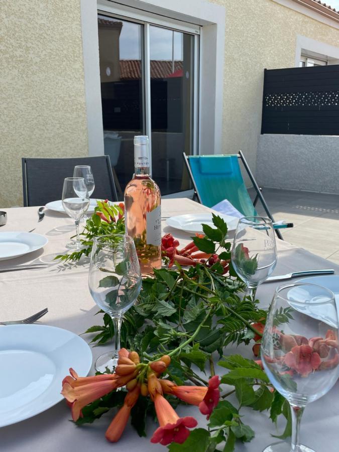Val Des Bruyeres - Gite 15Mn Pezenas Avec Terrasse Et Cour Close - Parking Privatif Securise - Wifi Ftth Gratuit Neffies エクステリア 写真